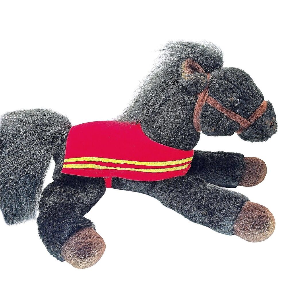Wells Fargo Pony Legendary Black Horse Mike 2016 Plush Stuffed Animal Toy